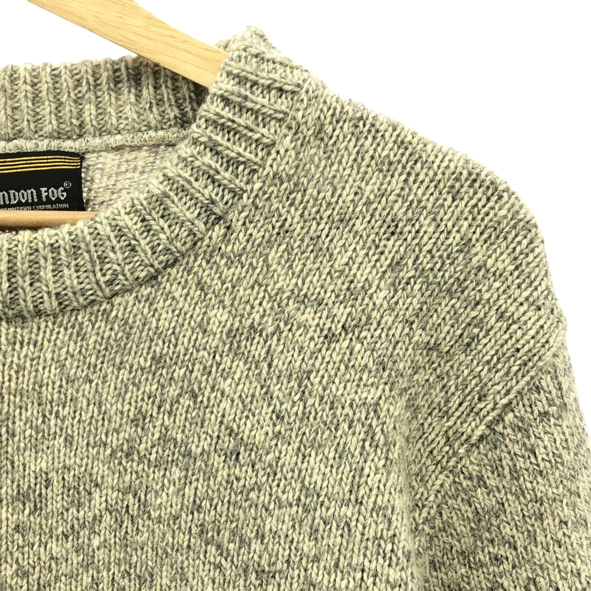 VINTAGE / Vintage clothing | Estimated 1990s~ London Fog / Mixed wool knit pullover | Gray | Men's