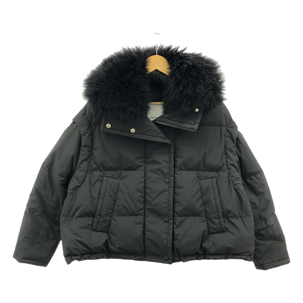 L'Appartement / アパルトモン | 2023AW | 【YVES SALOMON/イヴ サロモン】3WAY / OVERSIZED DOWN JACKET ダウンジャケット | 36 | ブラック | レディース