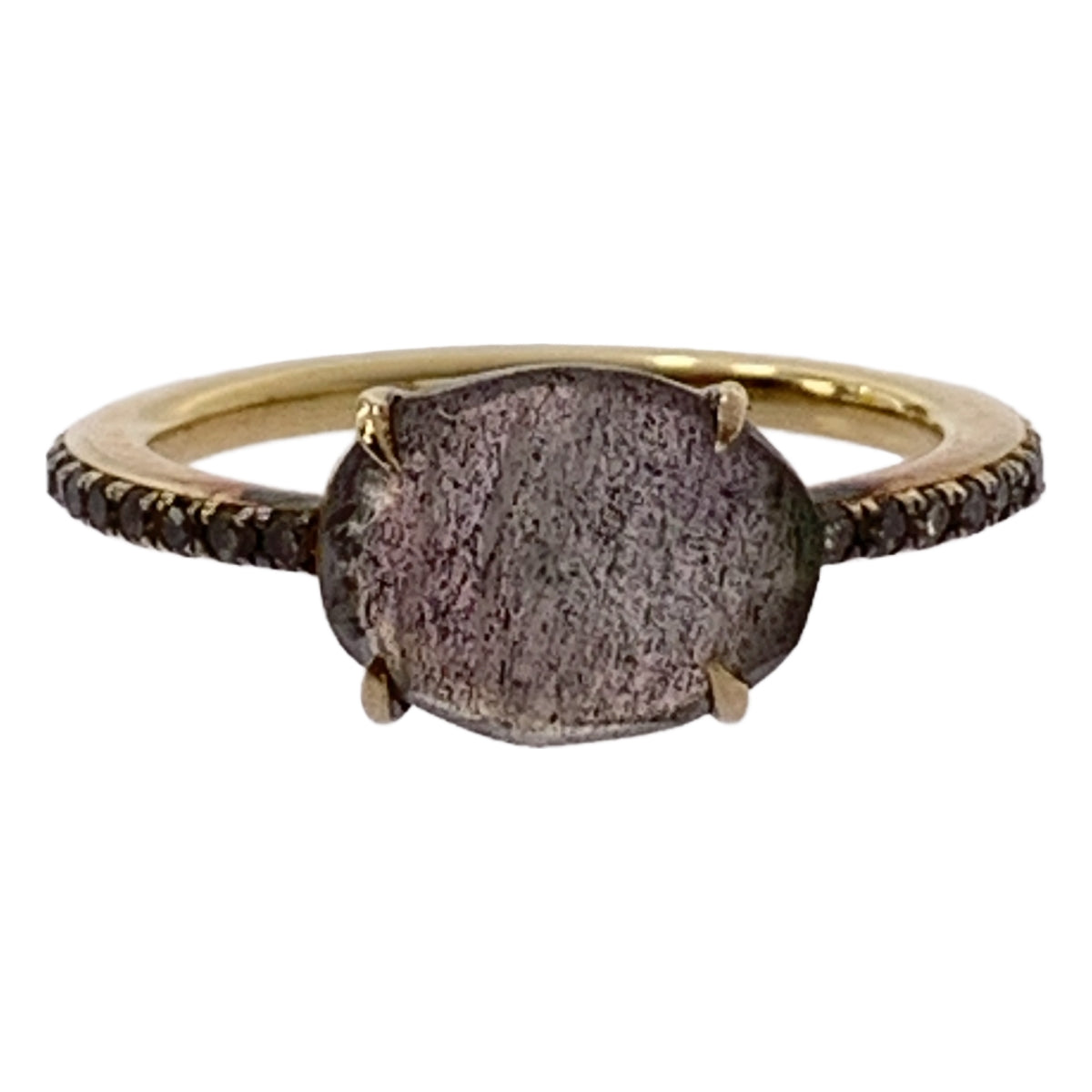 elafonisi / 엘라 포니시 | 래브라도 라이트 파베 다이아몬드 이터니티 링 |