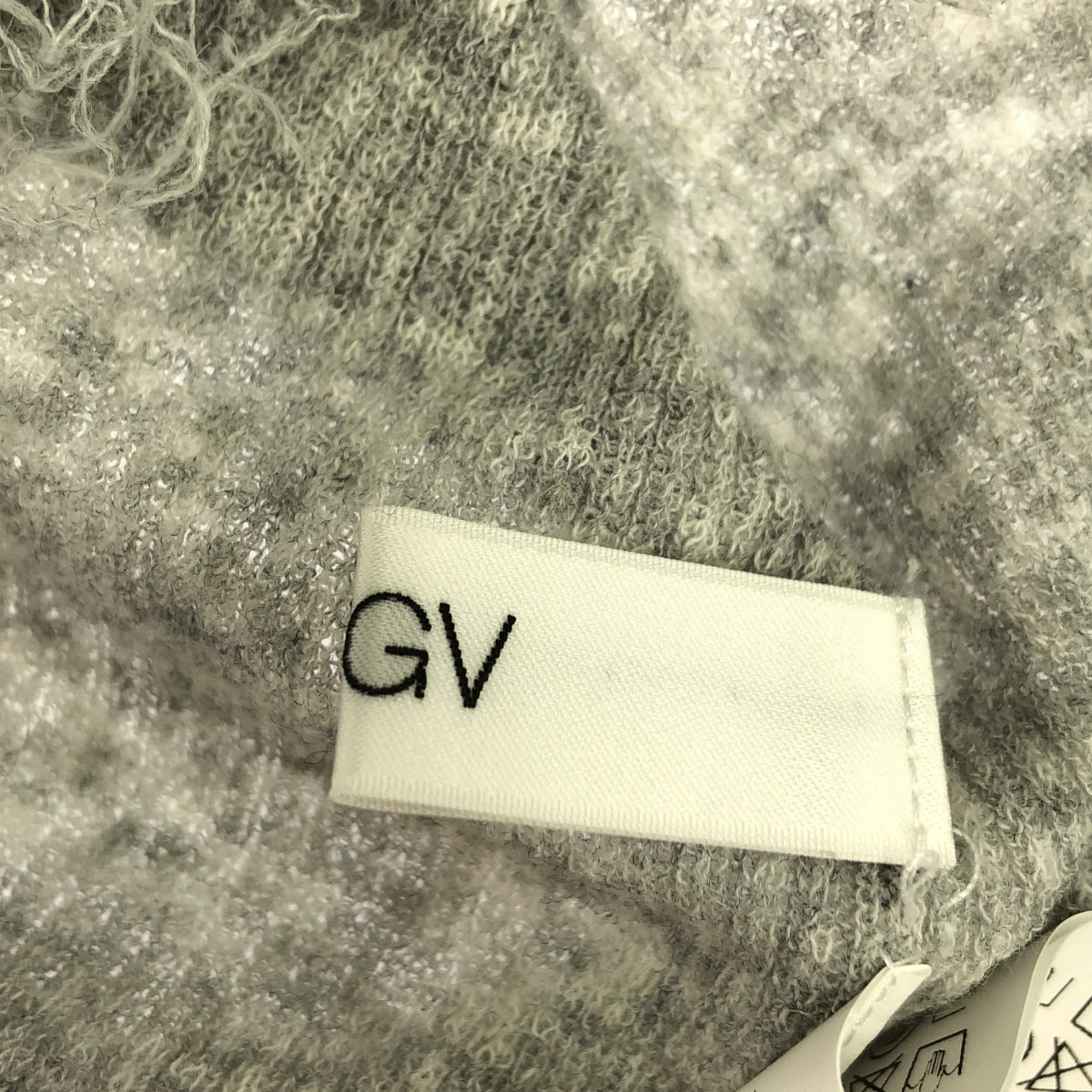 GVGV / GVGV | 2024SS | SHEER KNIT L/S TOP Linen blend recycled polyester sheer summer knit | OS |