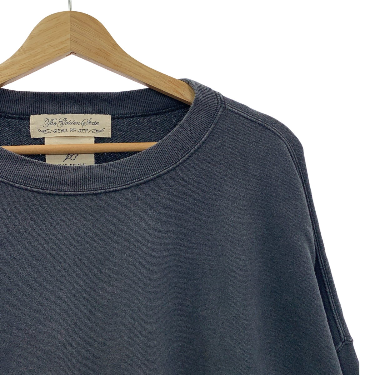 L'Appartment DEUXIEME CLASSE / アパルトモンドゥーズィエムクラス | 2023SS | 【REMI RELIEF/レミレリーフ】SWEAT PULLOVER スウェット プルオーバー | F | ブラック | レディース