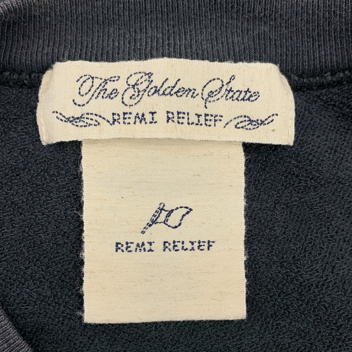 L'Appartment DEUXIEME CLASSE / アパルトモンドゥーズィエムクラス | 2023SS | 【REMI RELIEF/レミレリーフ】SWEAT PULLOVER スウェット プルオーバー | F | ブラック | レディース