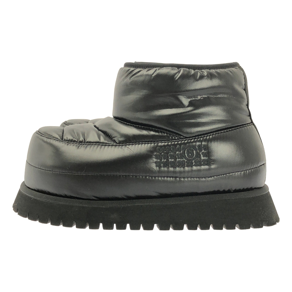 MM6 Maison Margiela / 엠엠 식스 메종 마르제라 | 2023AW | 퍼퍼 나일론 무톤 부츠 | 37 |