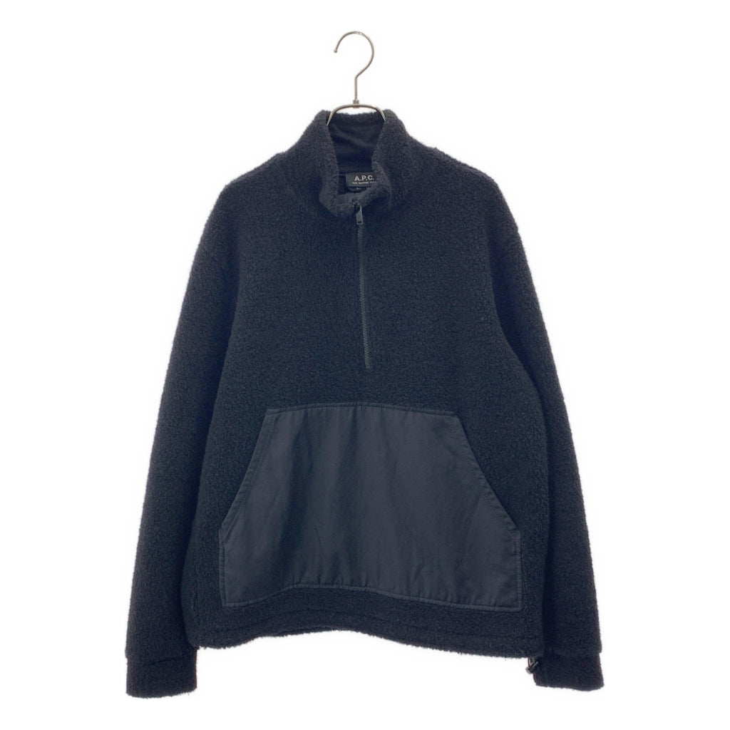 A.P.C. / アーペーセー | フリース ドローストリング アノラック プルオーバー | S | メンズ