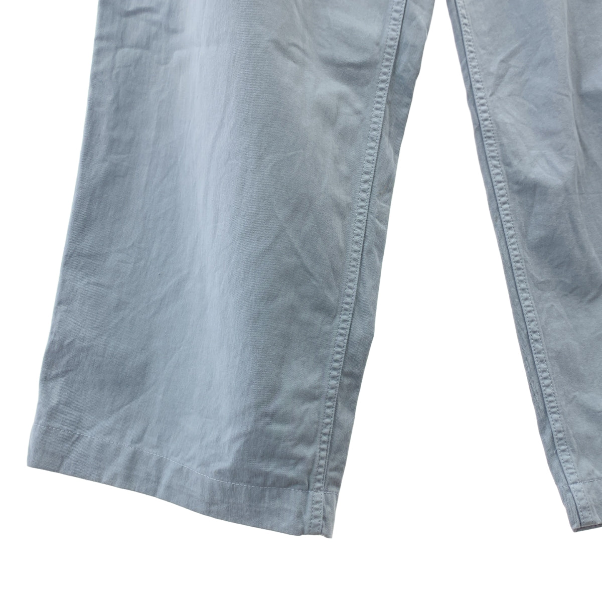 MAISON et VOYAGE コットンツイル ワイドストレートチノパンツ コットンツイル ワイドストレートチノパンツ｜トゥモローランド 公式通販