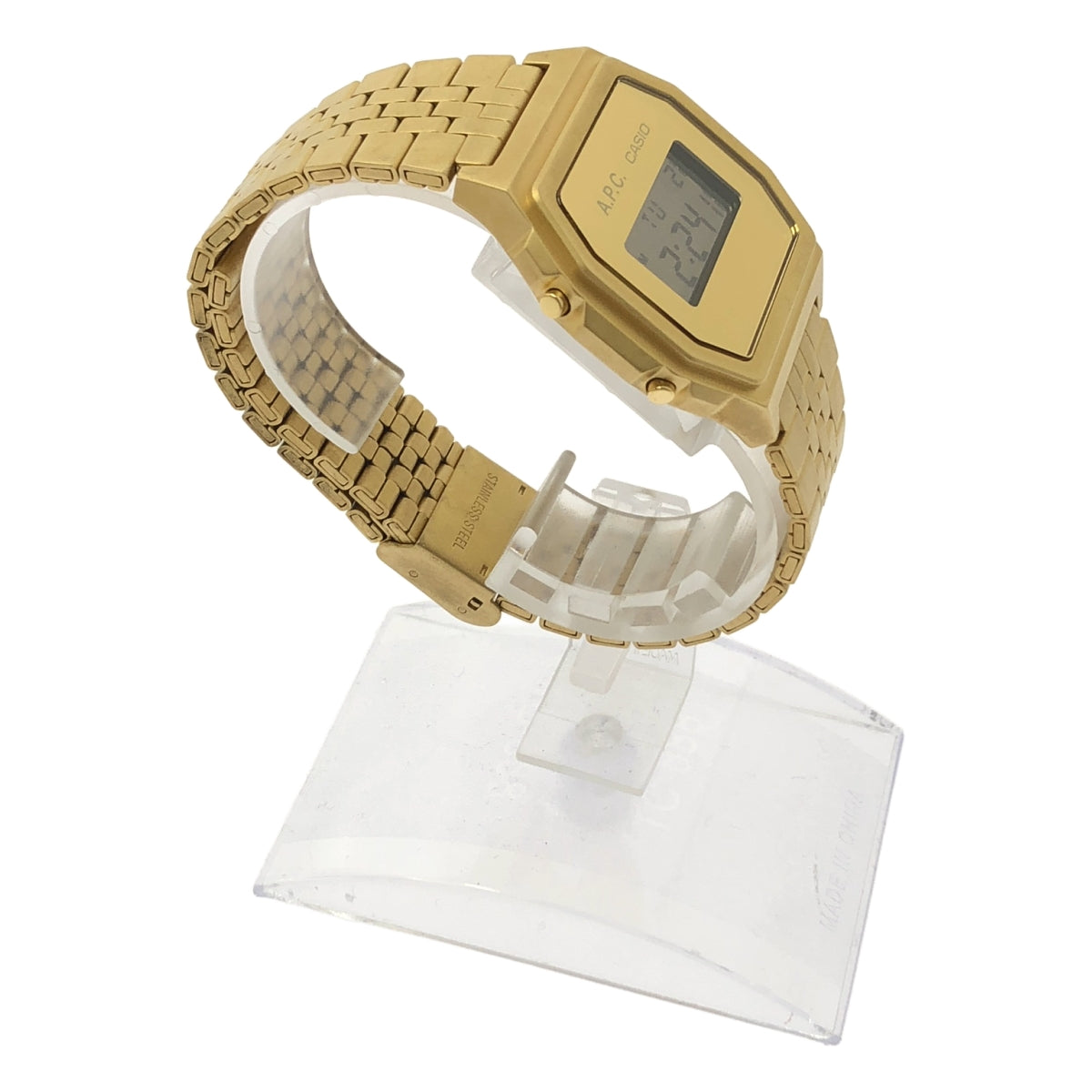 新品】 A.P.C. / アーペーセー | × CASIO A1000ACG-9JR 腕時計