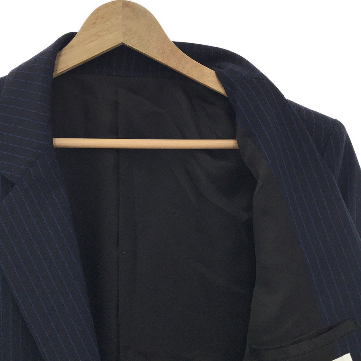 [New] sulvam / Sulvam | 2022SS | Piping 1 button jacket Striped piping 1B jacket | S | Navy | Men's