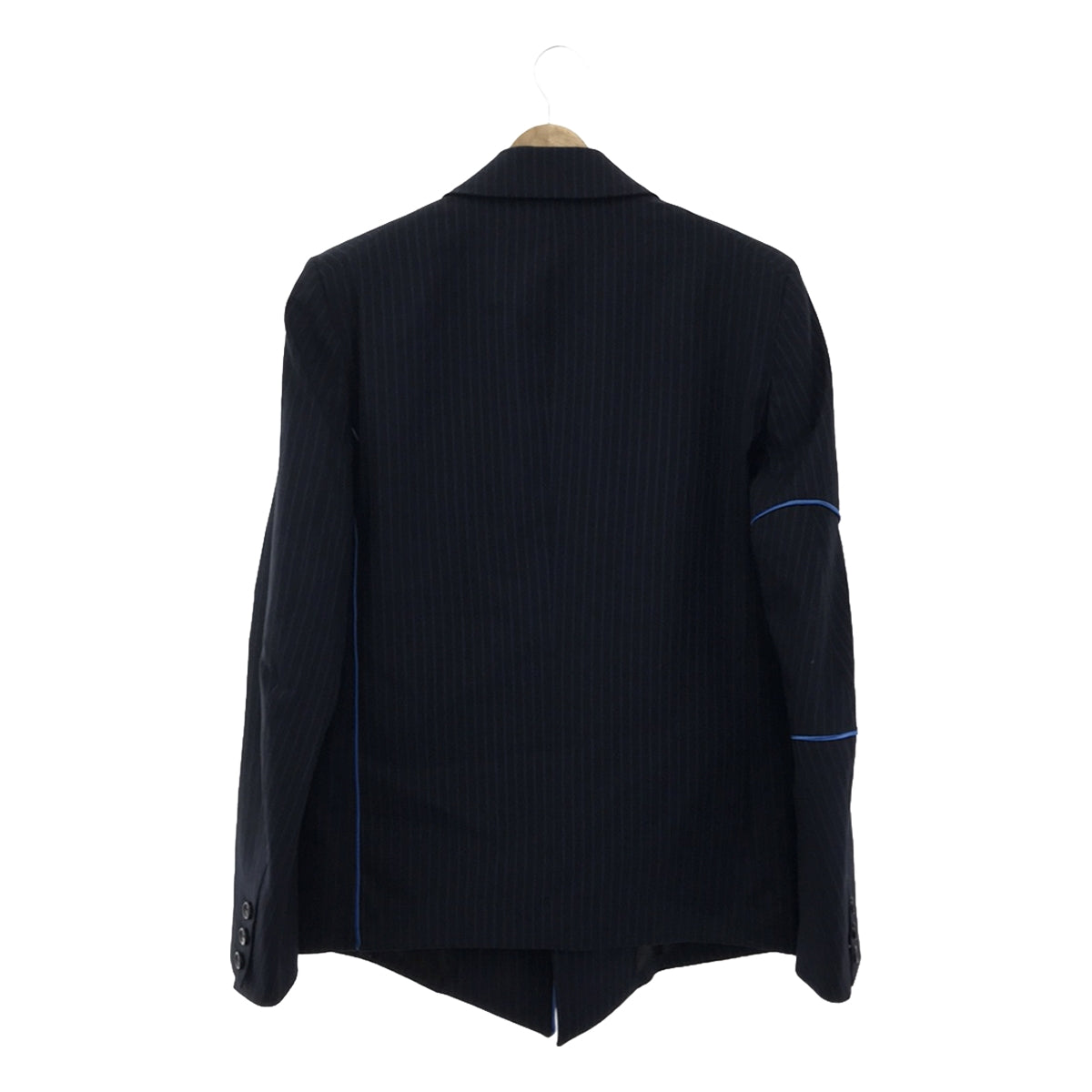 [New] sulvam / Sulvam | 2022SS | Piping 1 button jacket Striped piping 1B jacket | S | Navy | Men's