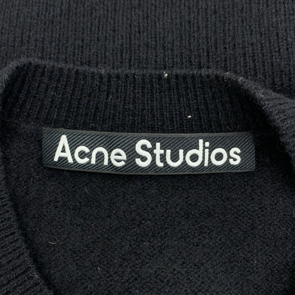 Acne Studios / アクネストゥディオズ | ウール アイコン クルーネック カーディガン | S | レディース