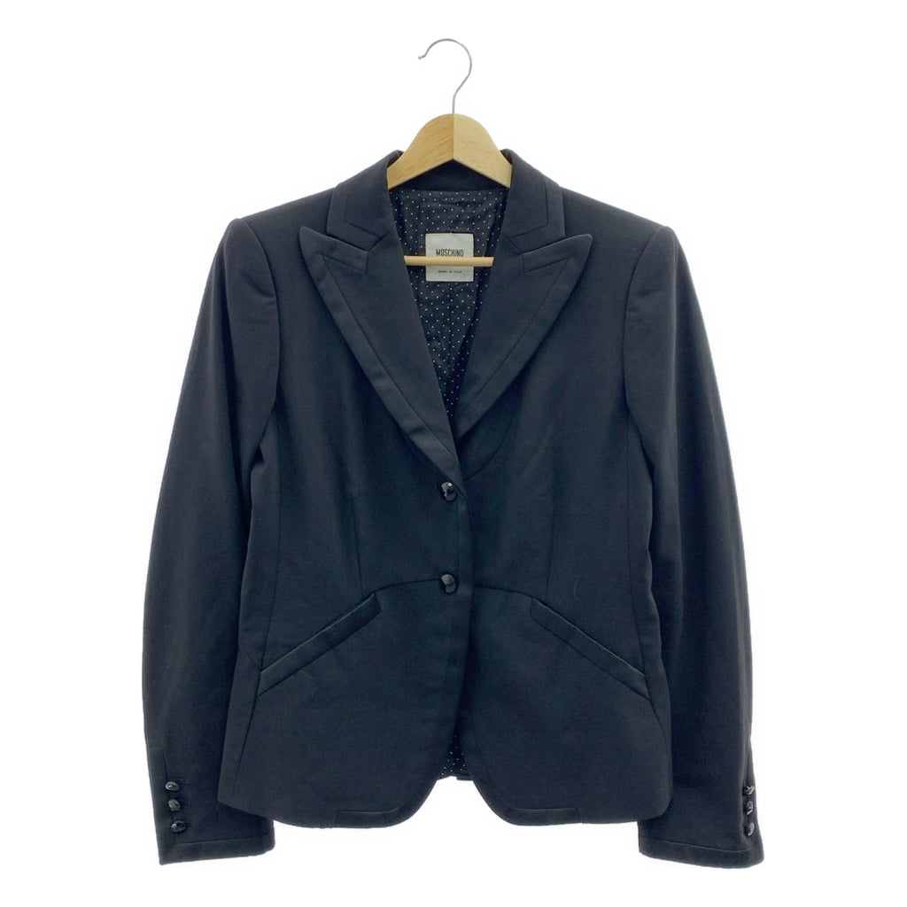 MOSCHINO / モスキーノ | シングルブレスト テーラード ジャケット / 総裏地 |