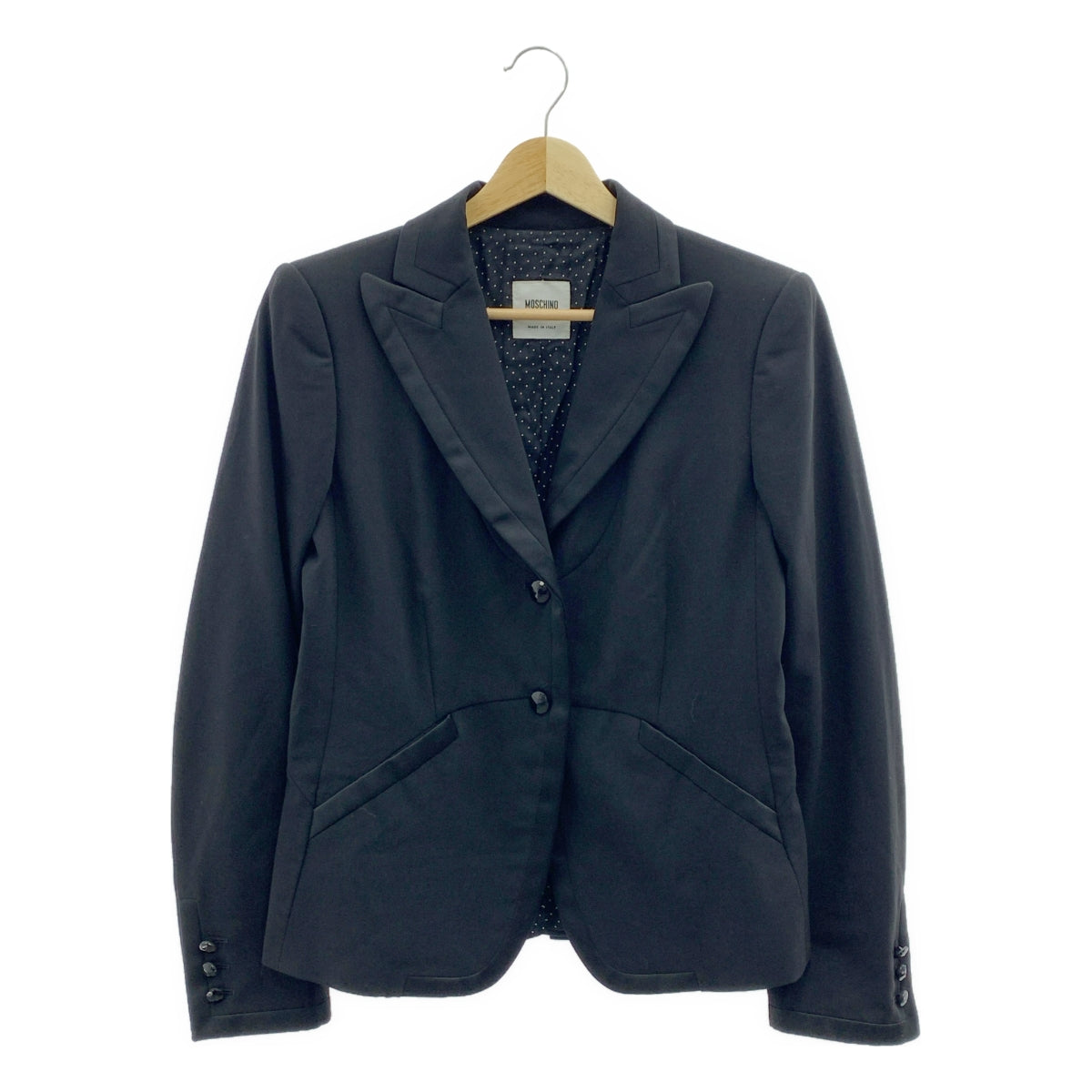 MOSCHINO / モスキーノ | シングルブレスト テーラード ジャケット / 総裏地 |