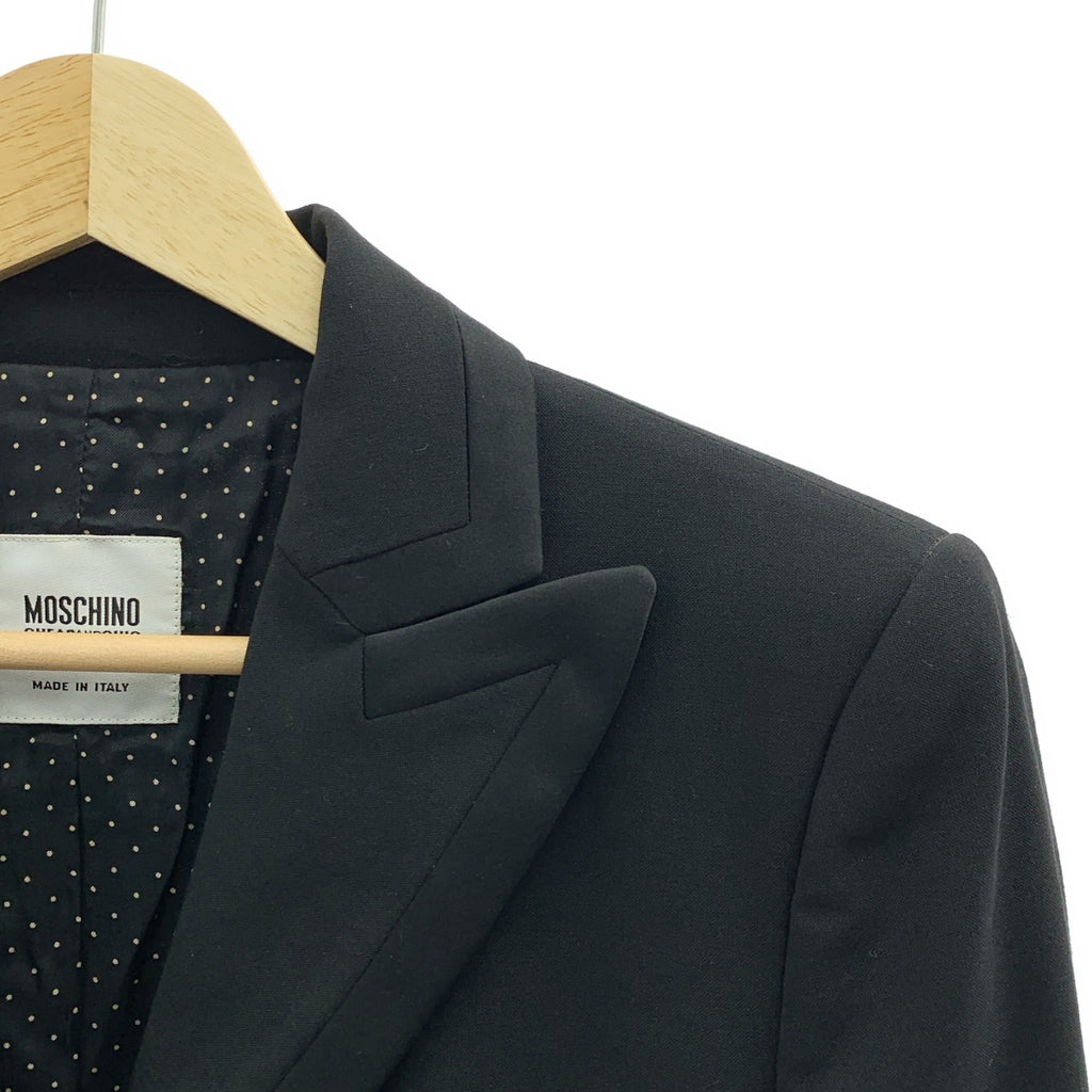 MOSCHINO / モスキーノ | シングルブレスト テーラード ジャケット / 総裏地 |