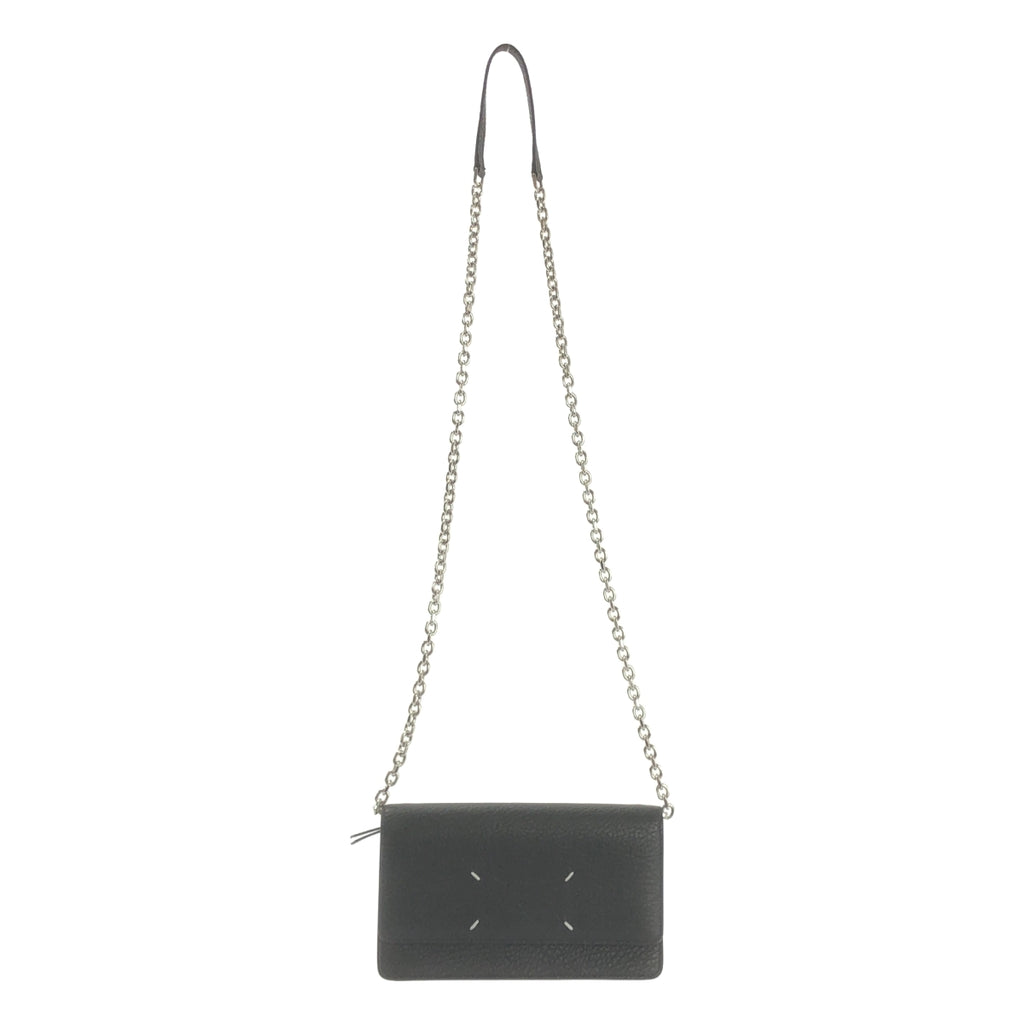 Maison Margiela / メゾンマルジェラ | 4ステッチ チェーン ウォレット ショルダーバッグ |