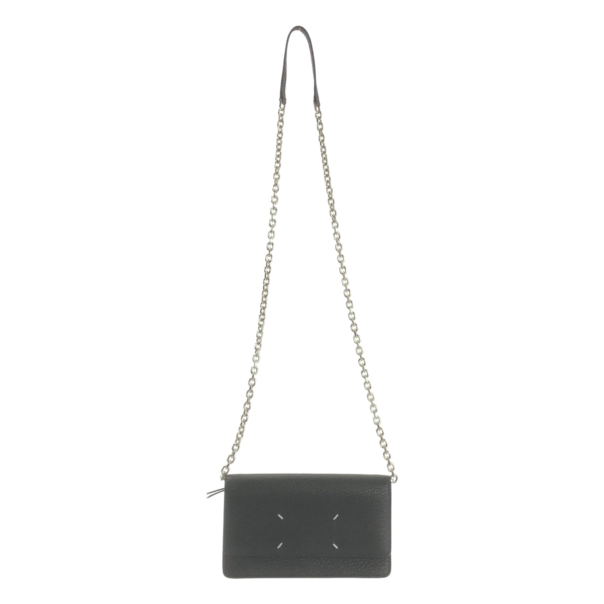 Maison Margiela / メゾンマルジェラ | 4ステッチ チェーン ウォレット ショルダーバッグ |
