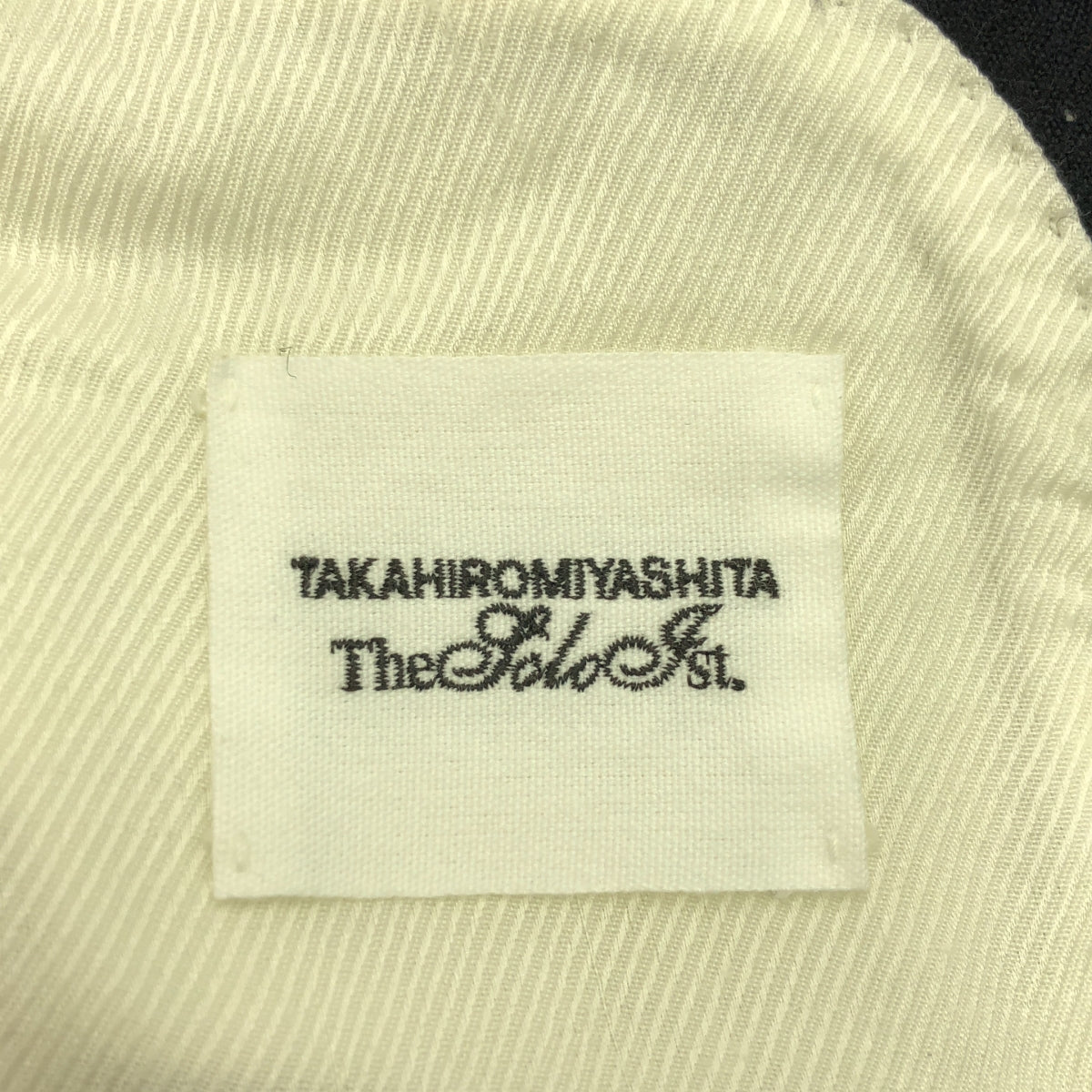 TAKAHIROMIYASHITA The Soloist / 타카히로미야 시타자 솔로이스트 | 모직 레이어드 슬리브 싱글 코트 / 안감 포함 | 46 | 네이비 | 남성