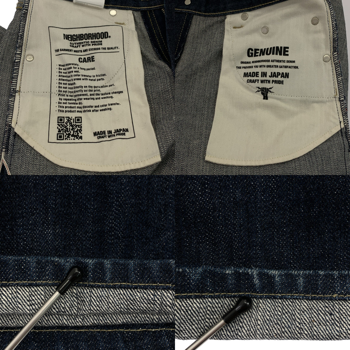 NEIGHBORHOOD / ネイバーフッド | RIGID BASIC / 14OZ-PT リジット デニム パンツ | M | インディゴ | メンズ