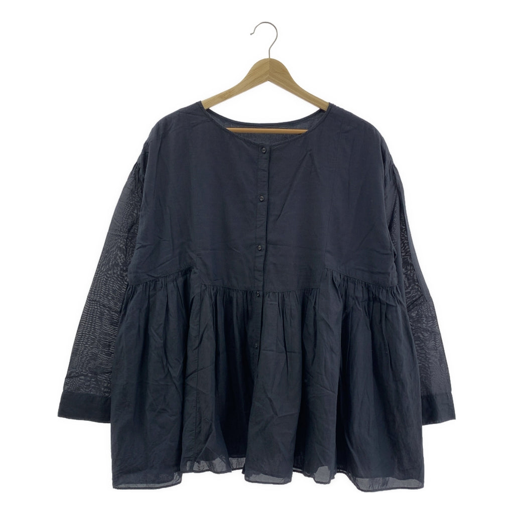 kagure | 薄紗褶皺兩用襯衫 | F | 女款