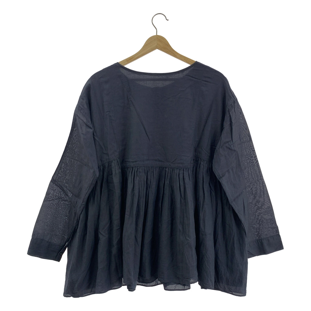 kagure | 薄紗褶皺兩用襯衫 | F | 女款