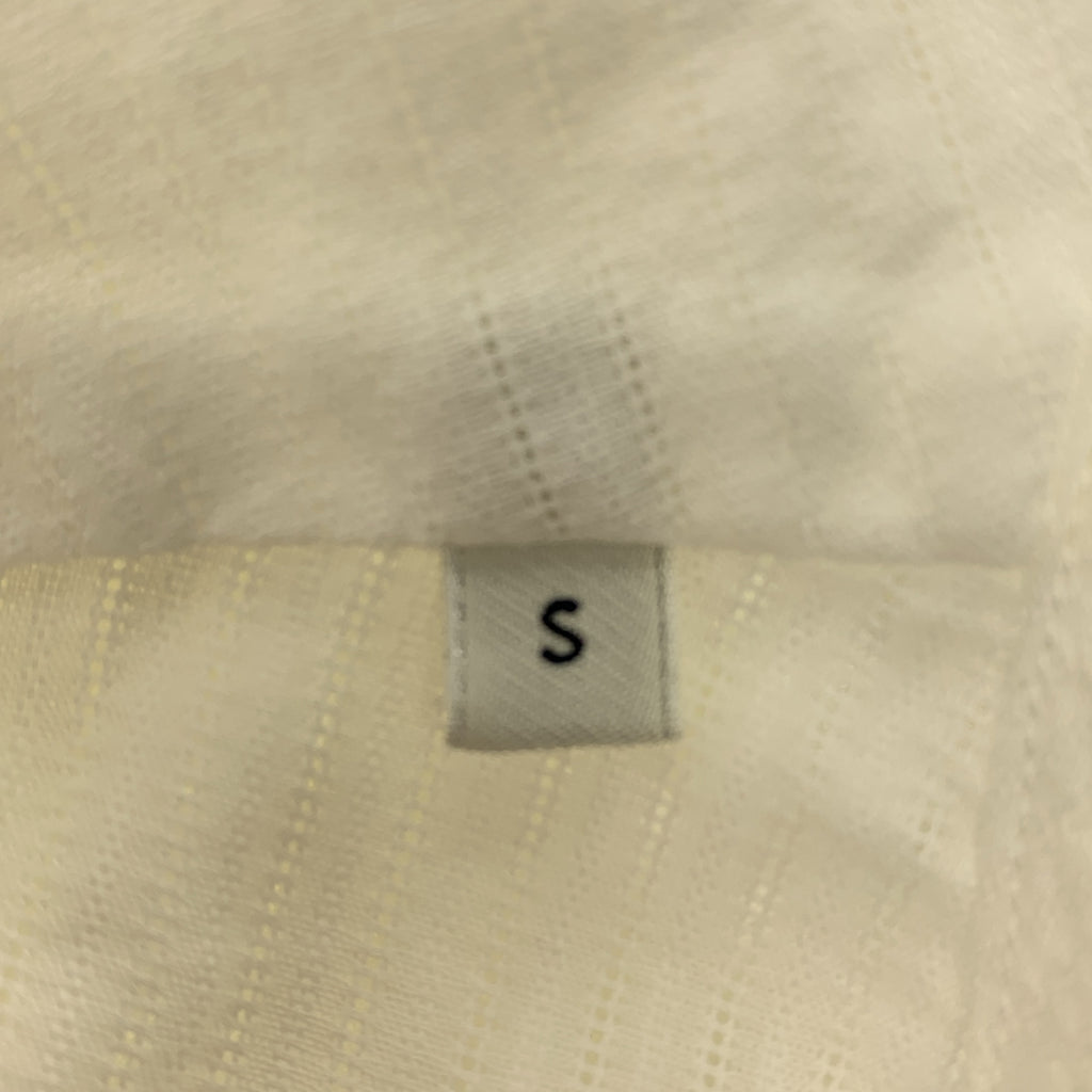 LEMAIRE / 르메르 | 코튼 헨리 넥 풀오버 셔츠 | S | 화이트 | 남성