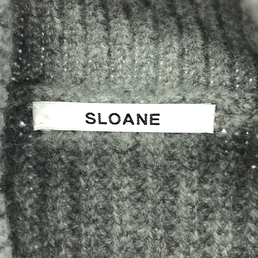 SLOANE / 슬론 | 5G 캐시미어 혼합 터틀넥 니트 | 3 | 그레이 | 여성