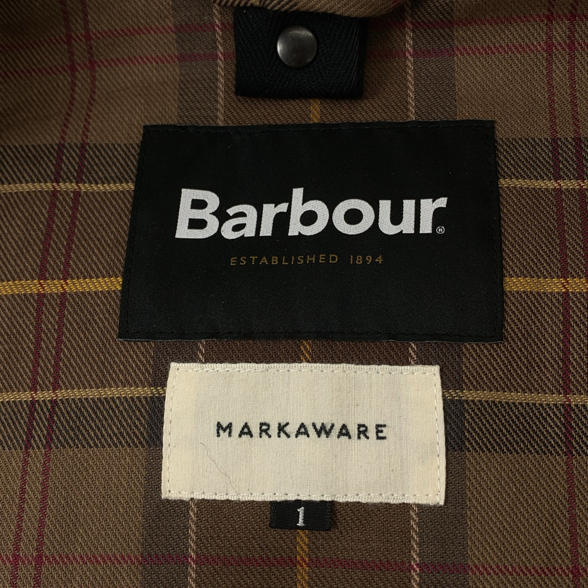 Barbour / バブアー | 2025AW | ×MARKAWARE / ×EDIFICE / TRANSPORT トランスポート ジャケット | 1 | メンズ