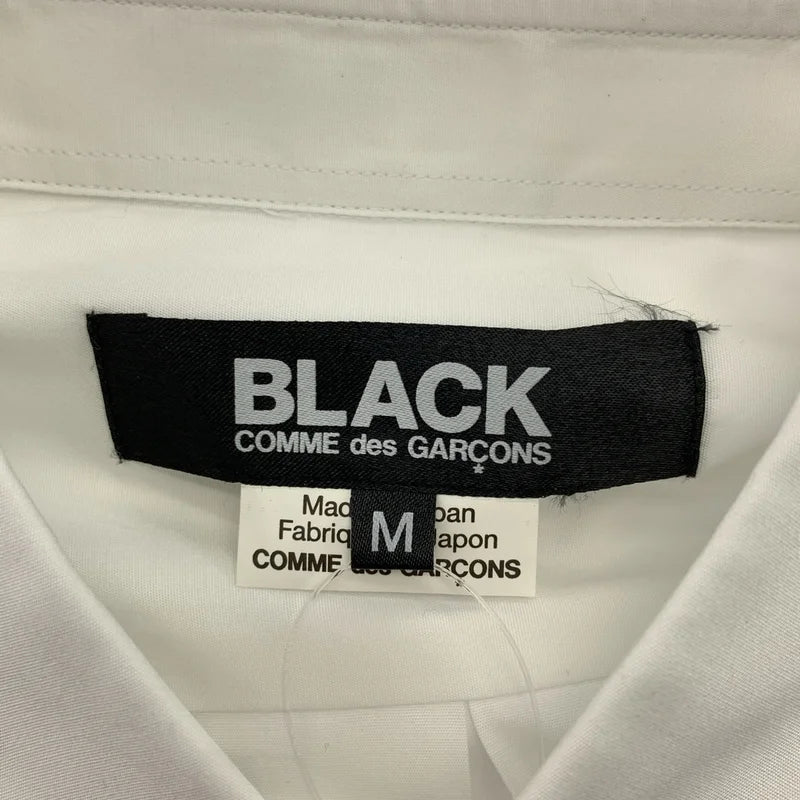 BLACK COMME des GARCONS / 블랙 꼼데가르송 | 2023SS | 코튼 스티치 롱슬리브 셔츠 | M | 남성