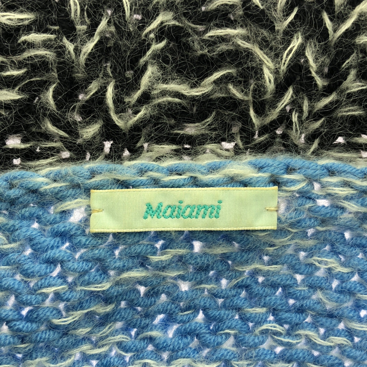 Maiami / マイアミ | ウールマルチカラーニット | S/M | マルチカラー | レディース