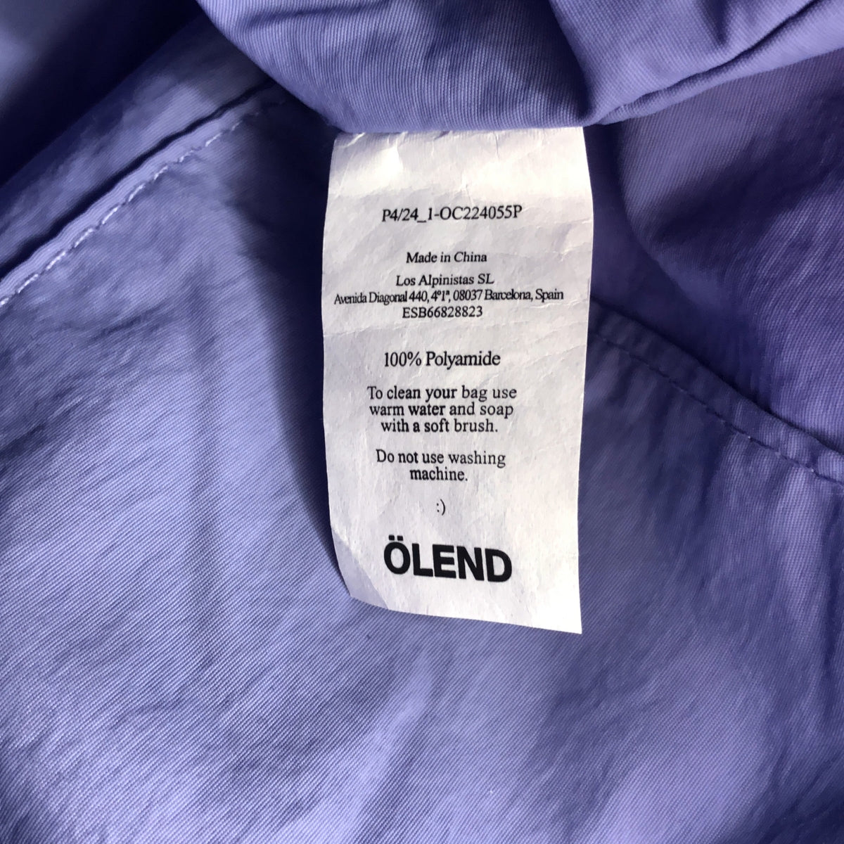 OLEND / オレンド | ONA SOFT BAG ショルダーバッグ |