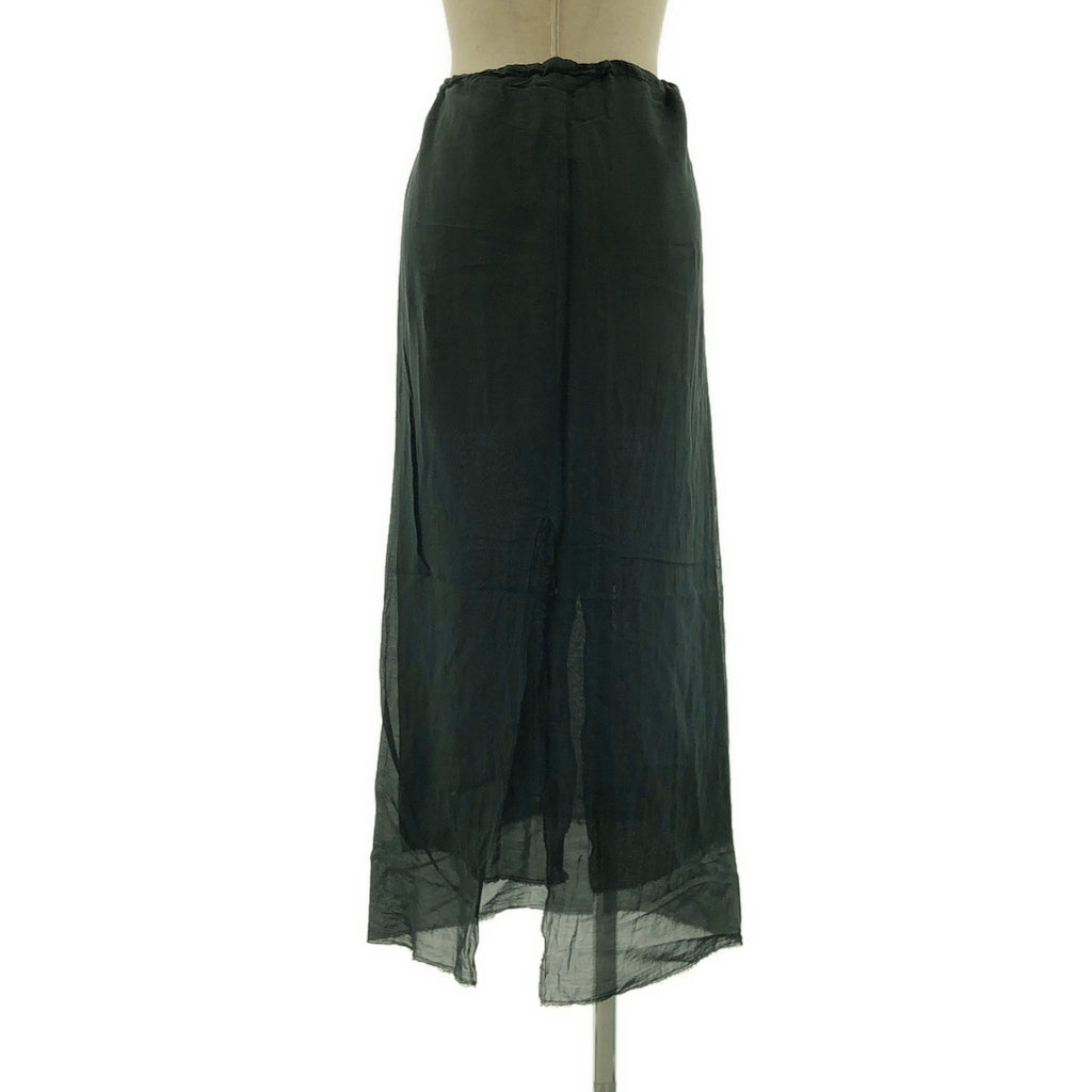 GABRIELA COLL GARMENTS / 가브리엘라 콜 가멘츠 | Series NO.10 백 슬릿 레이어드 롱 스커트 | S |