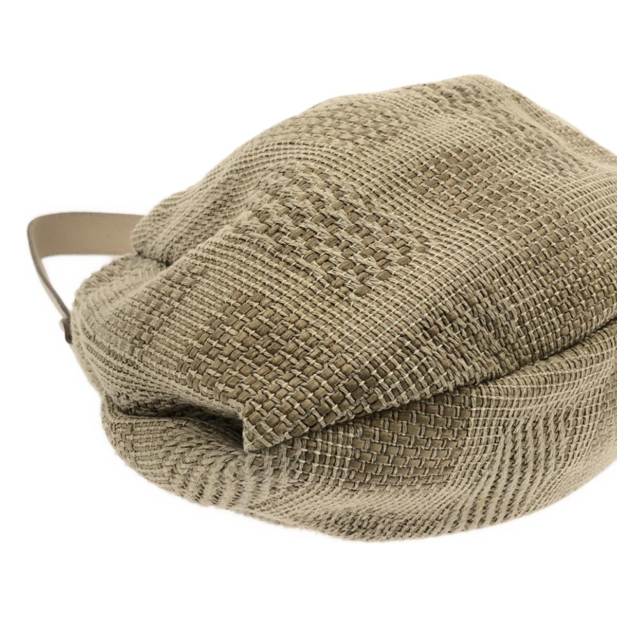 FURLA |柔軟針織手提包 |米色 |女性的