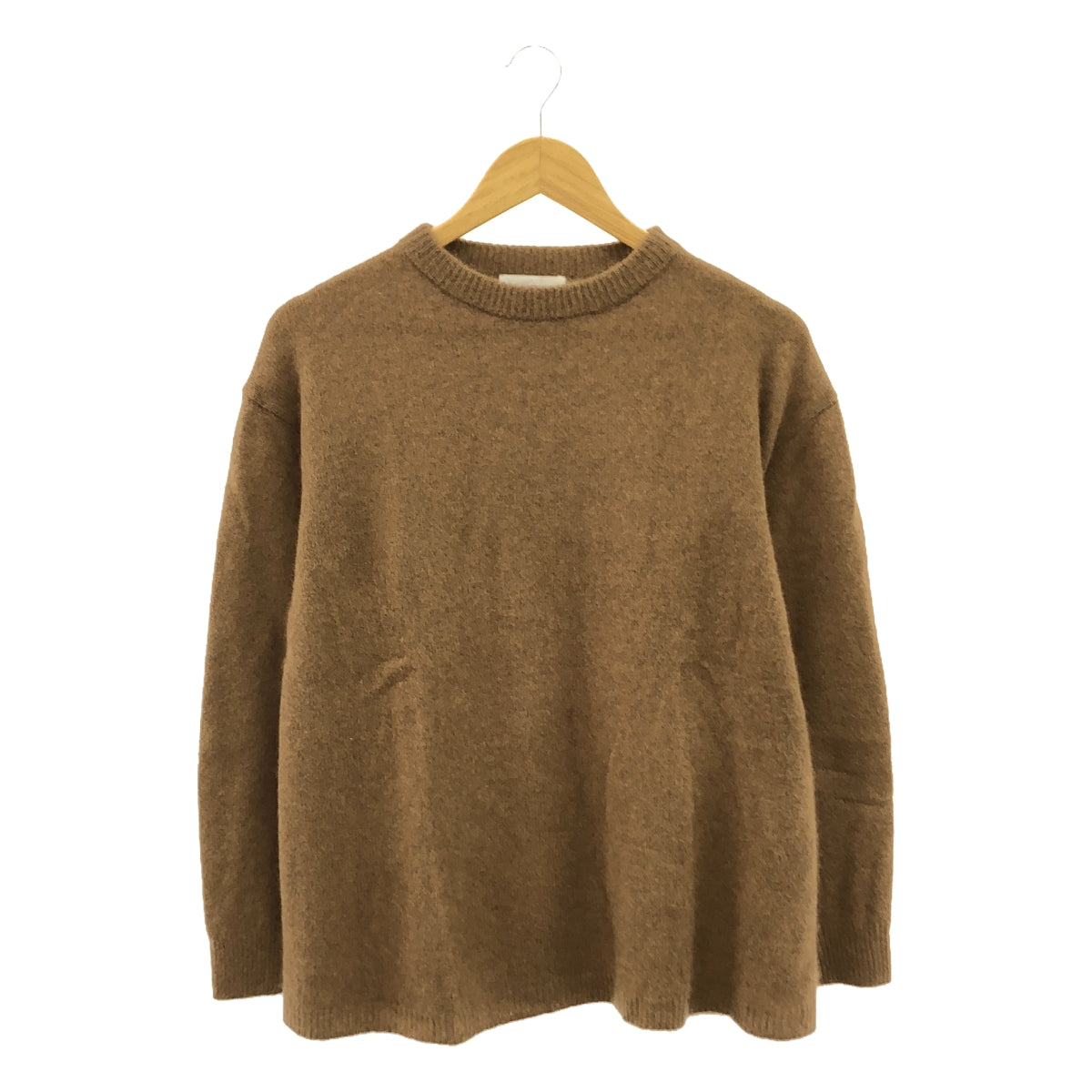 YARRA | Raccoon wool crew neck knit pullover | F | Women's