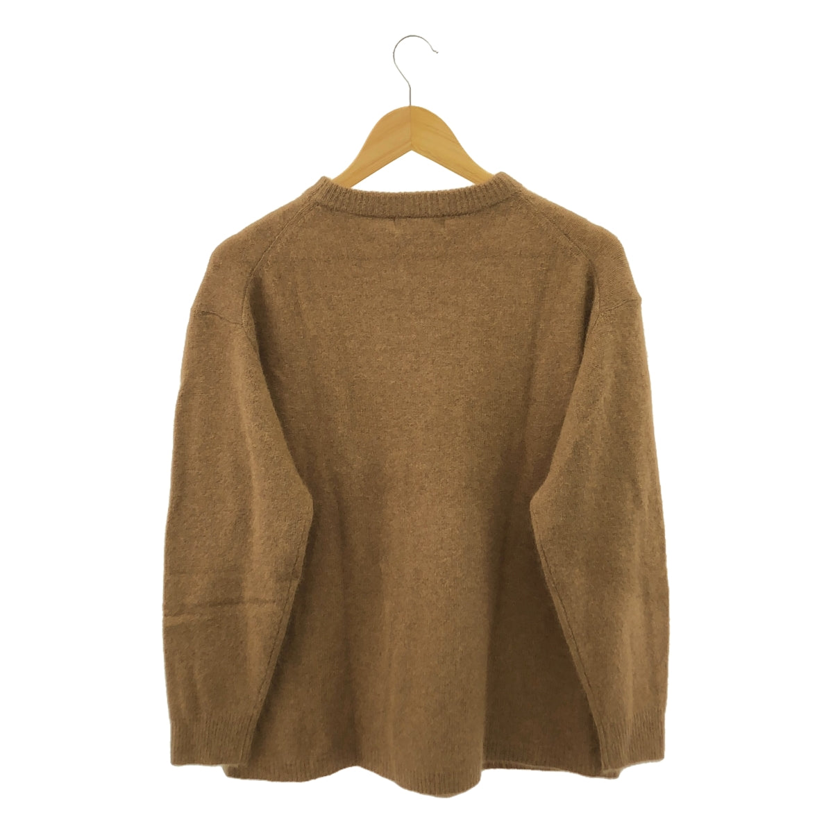 YARRA | Raccoon wool crew neck knit pullover | F | Women's