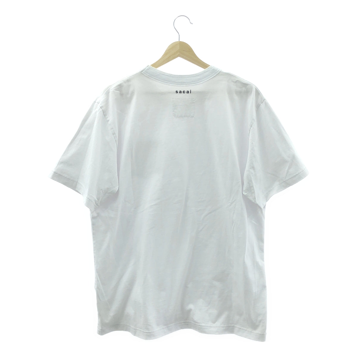 sacai | 2021 春夏系列 | x KAWS / 標誌刺繡口袋 T 卹 | 尺寸 4 | 男款