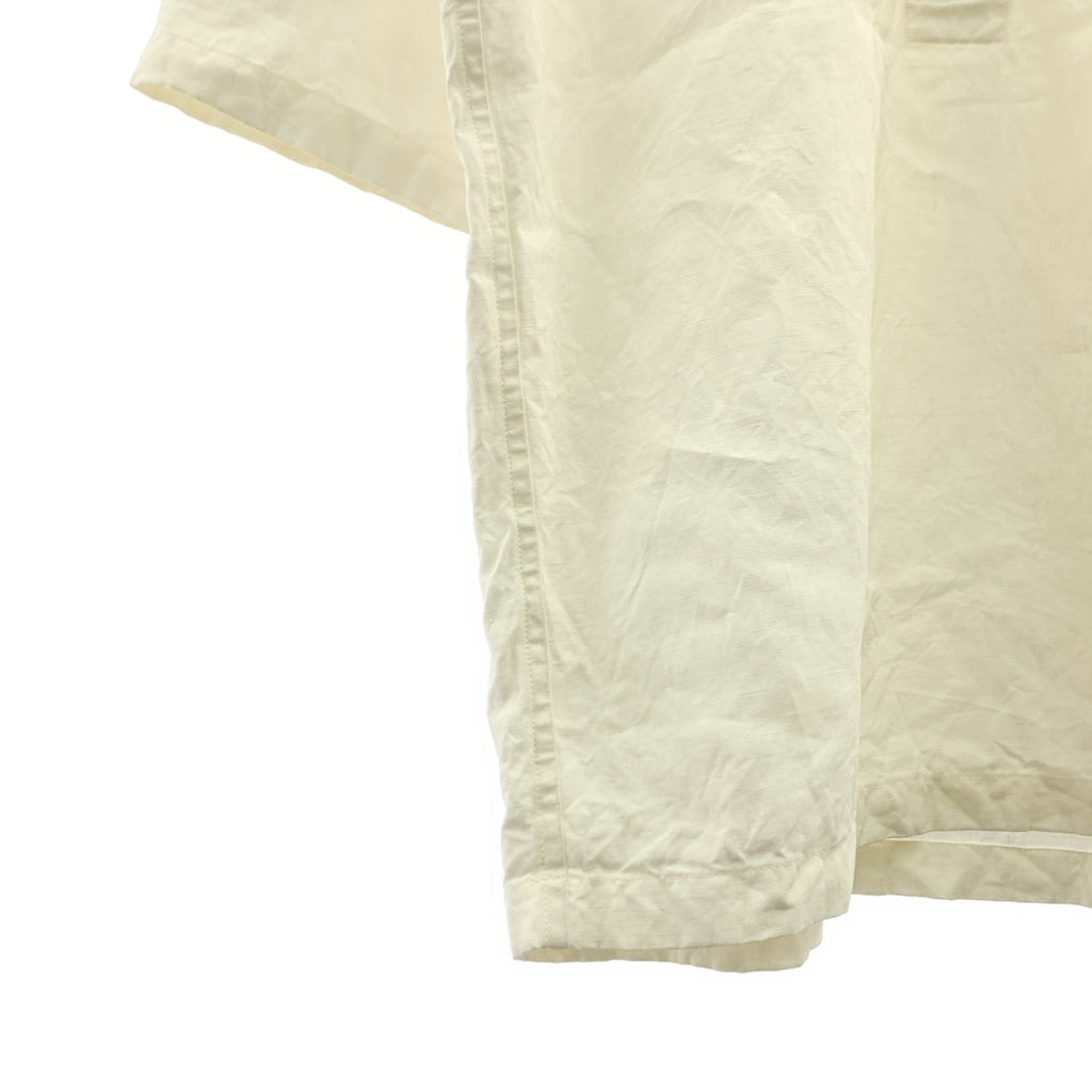 JIL SANDER / 질 썬더 | 2023SS | 오버 실루엣 하프 Zip 풀오버 셔츠 | 37 | 남성