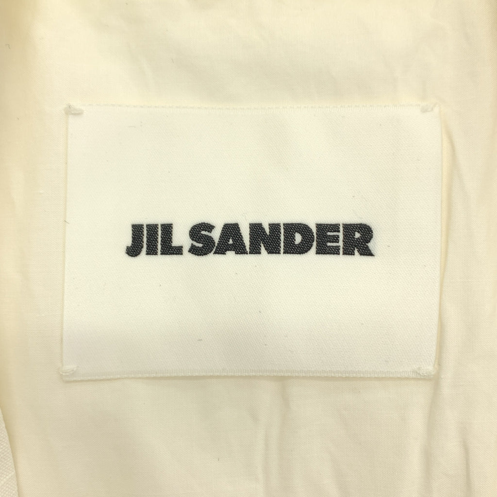 JIL SANDER / 질 썬더 | 2023SS | 오버 실루엣 하프 Zip 풀오버 셔츠 | 37 | 남성