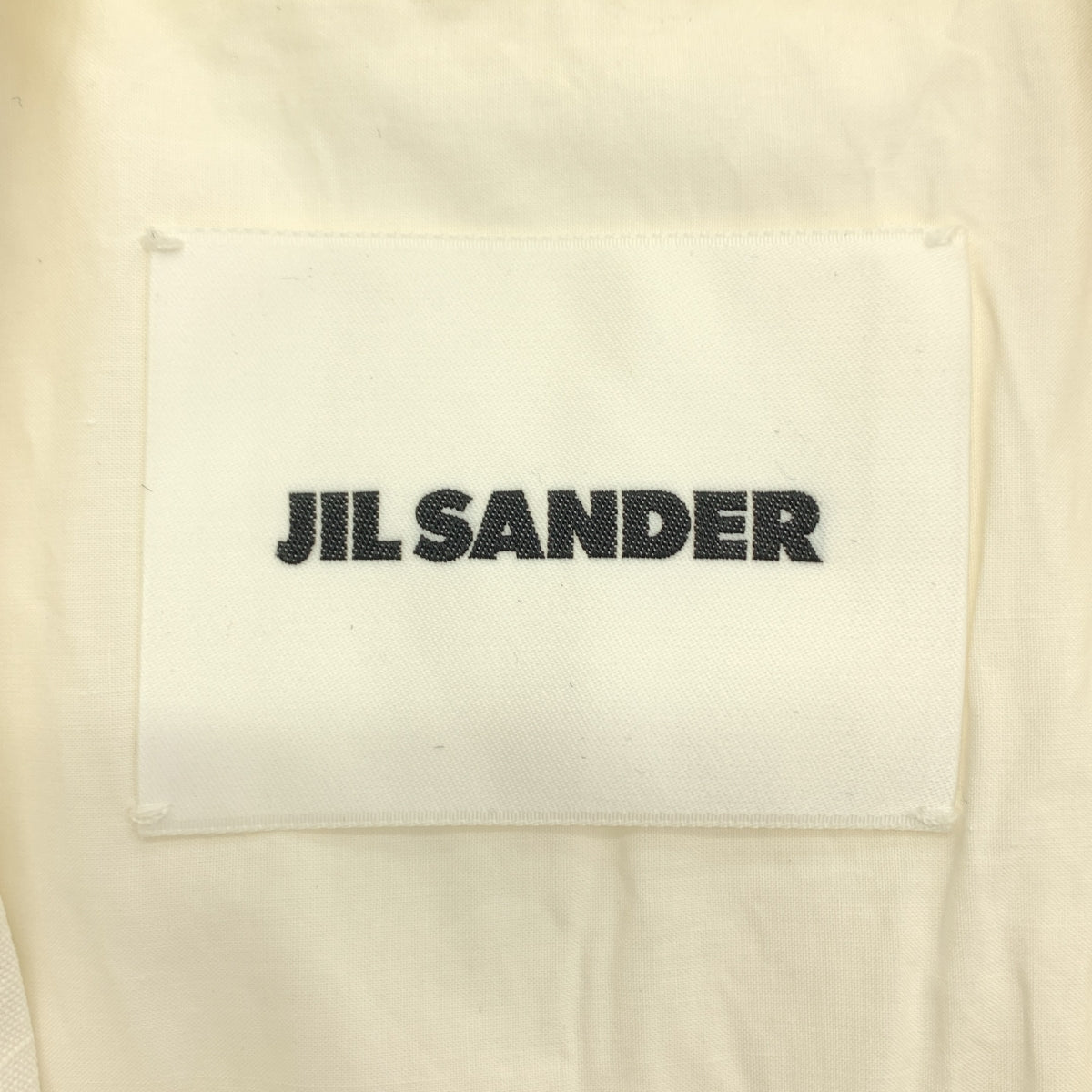 JIL SANDER / 질 썬더 | 2023SS | 오버 실루엣 하프 Zip 풀오버 셔츠 | 37 | 남성