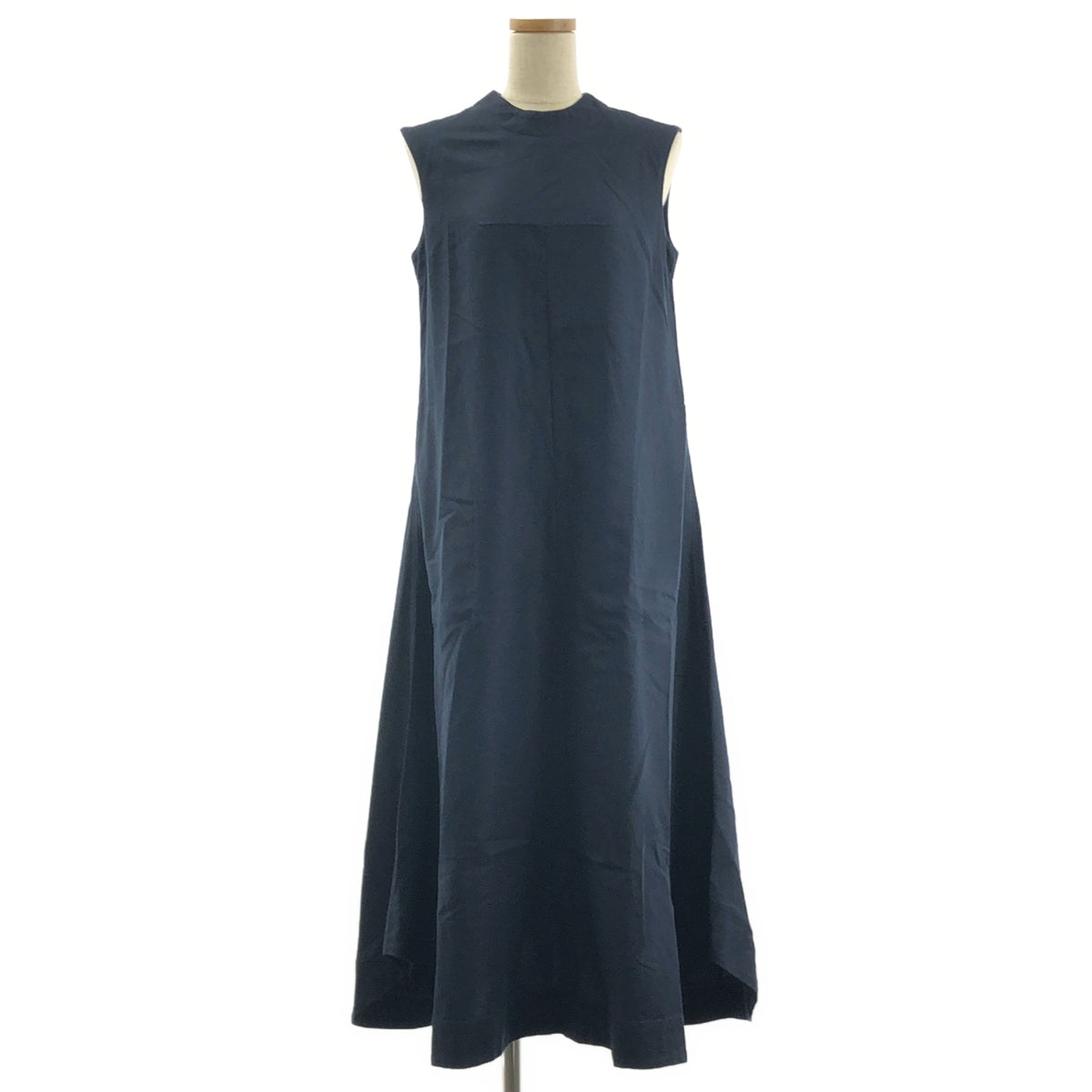 Mame Kurogouchi / マメクロゴウチ | Cotton Double Cloth Sleeveless Dress コットンダブル クロス スリーブレスドレス | 2 | レディース