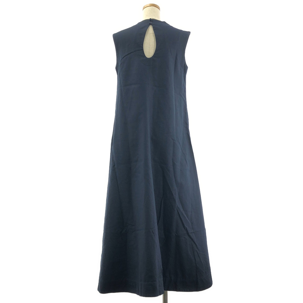 Mame Kurogouchi / マメクロゴウチ | Cotton Double Cloth Sleeveless Dress コットンダブル クロス スリーブレスドレス | 2 | レディース