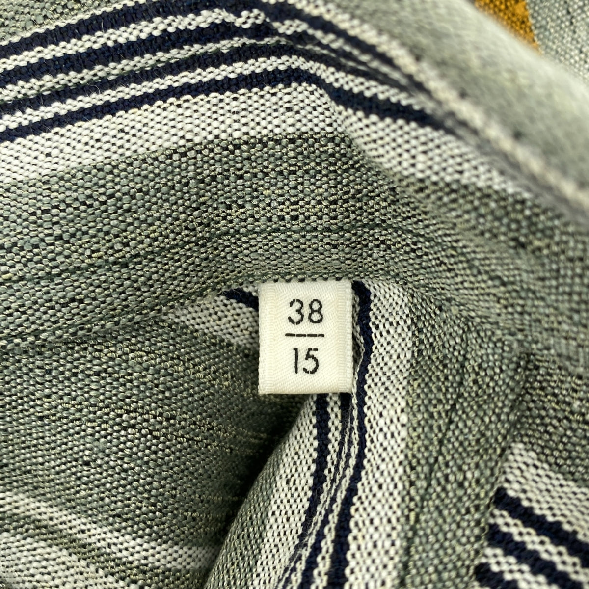 JIL SANDER / 질산더 | 2020SS | 린넨 레이온 실크 스트라이프 오버 실루엣 셔츠 | 38 | 남성