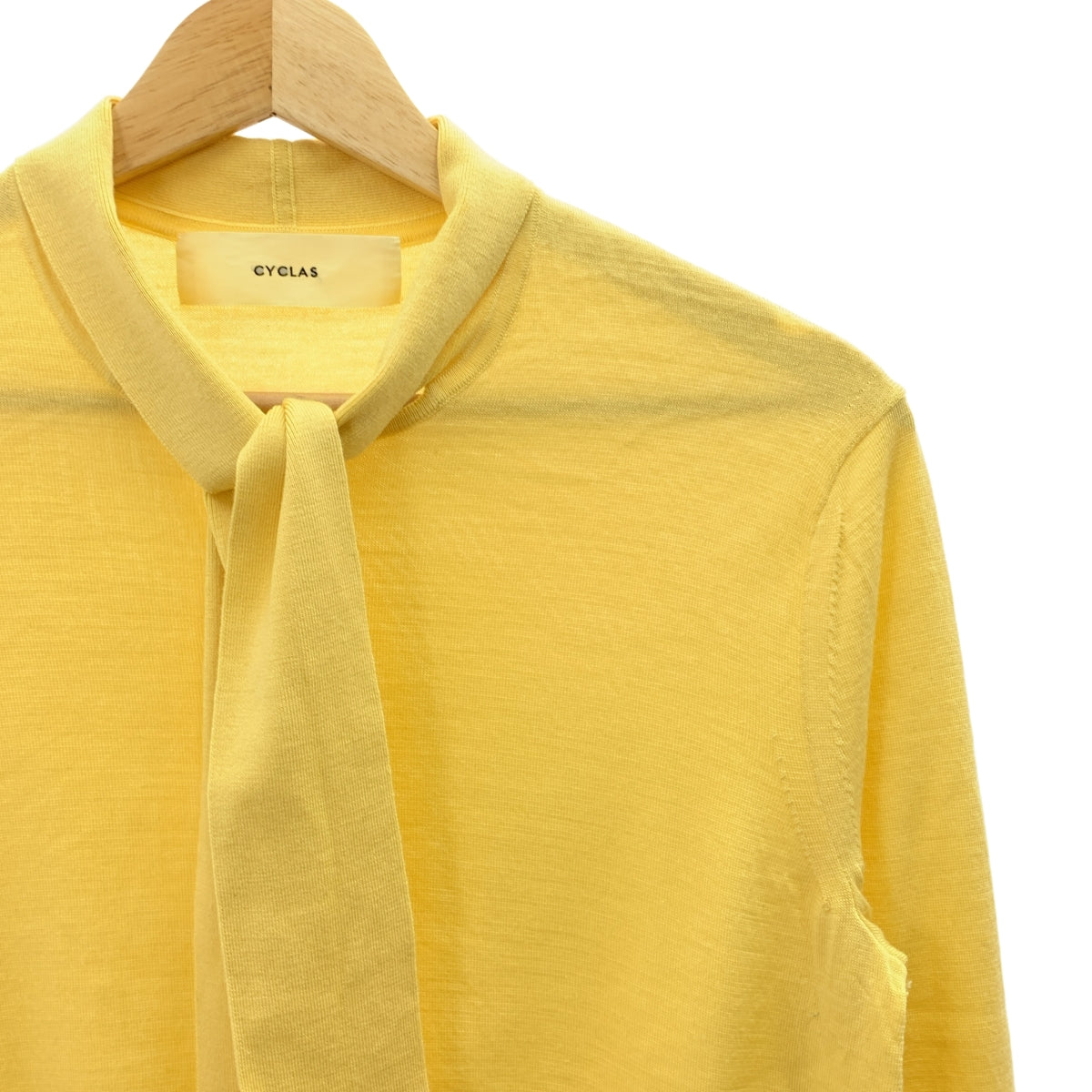 CYCLAS | 羊毛與絲質緞帶針織 | 尺寸 34 | 女款