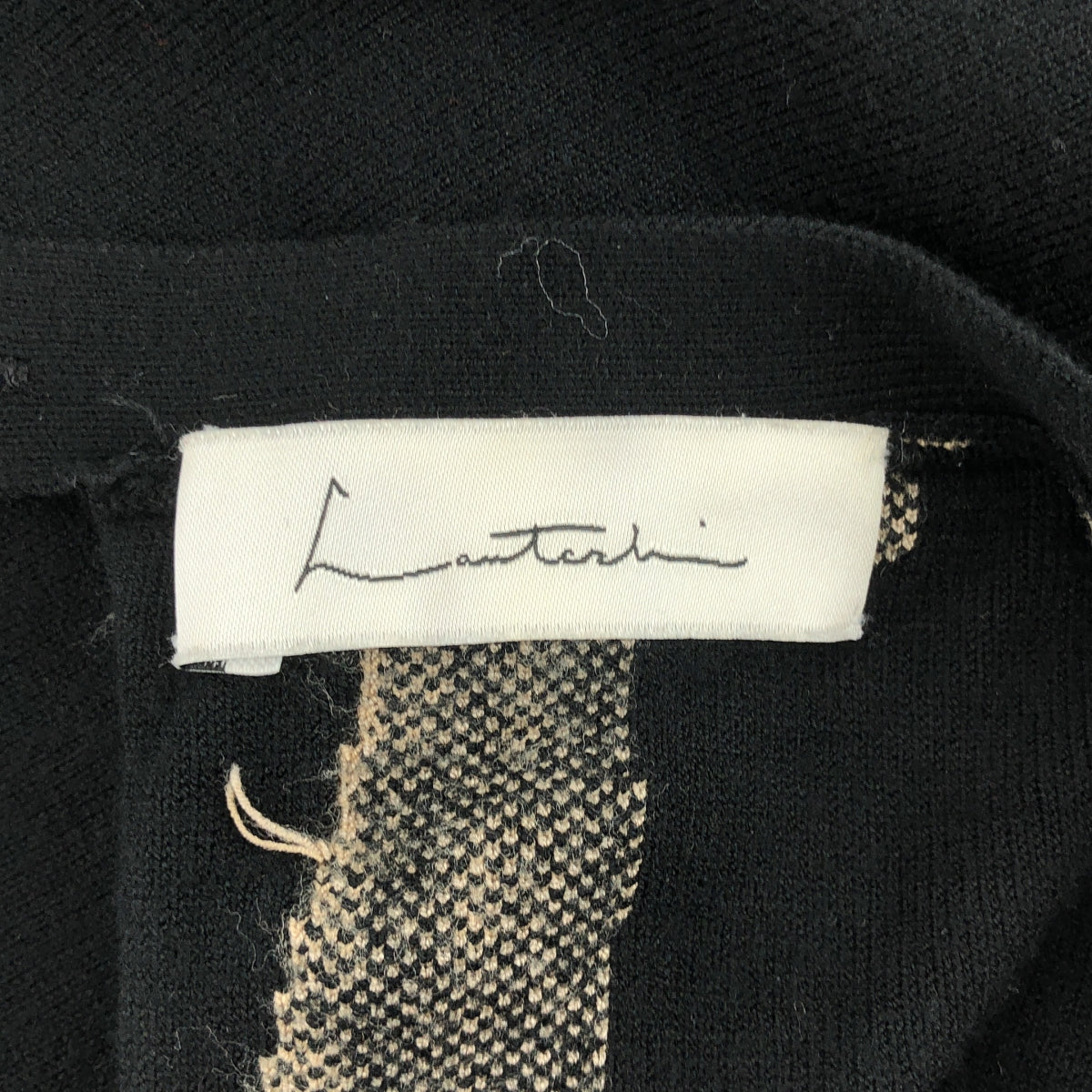 勞塔什 |不對稱針織連身裙 | 1 |黑色 |女性的