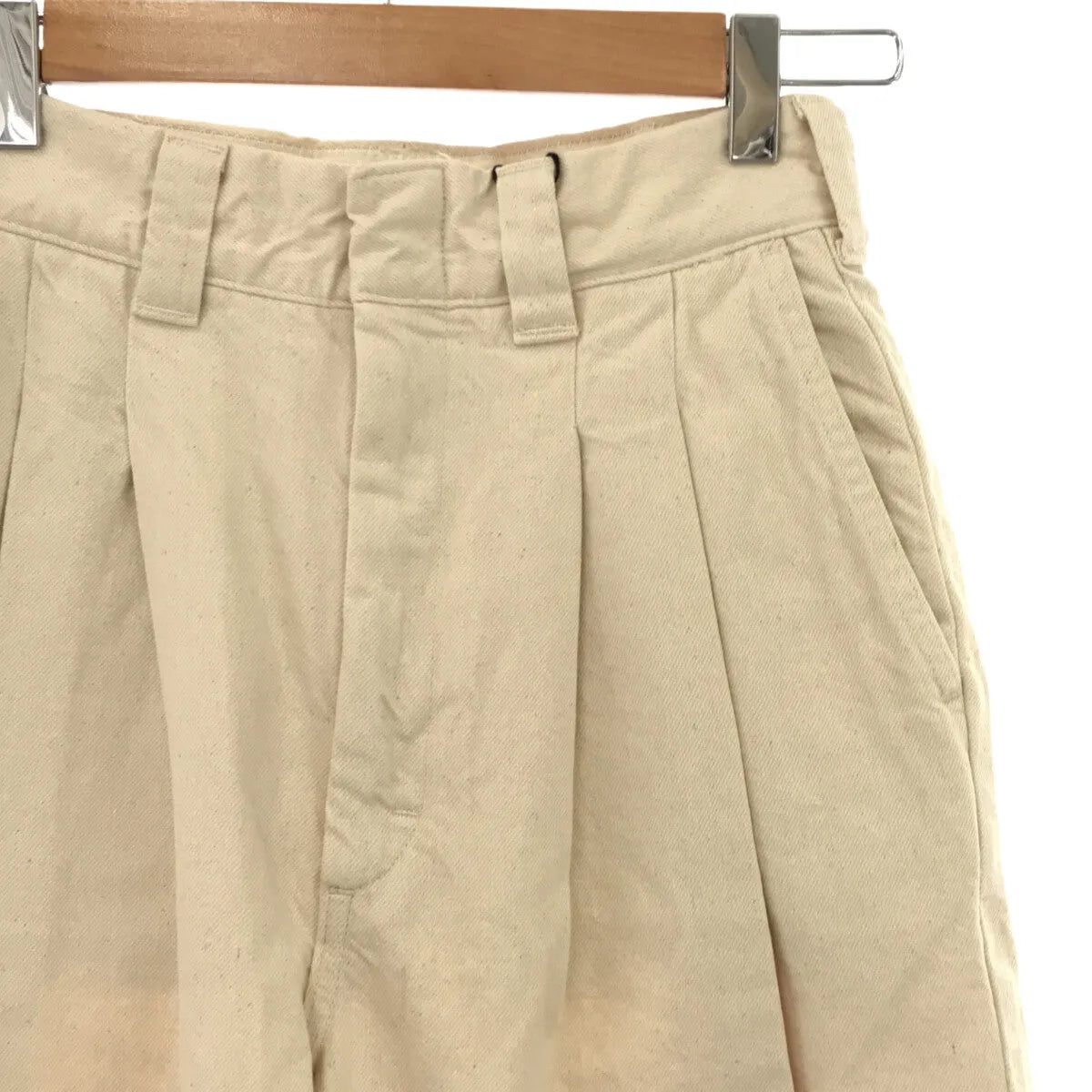 【신품】 Shinzone / 신존 | TOMBOY JEANS 데님 팬츠 | 32 | 에크루 | 여성