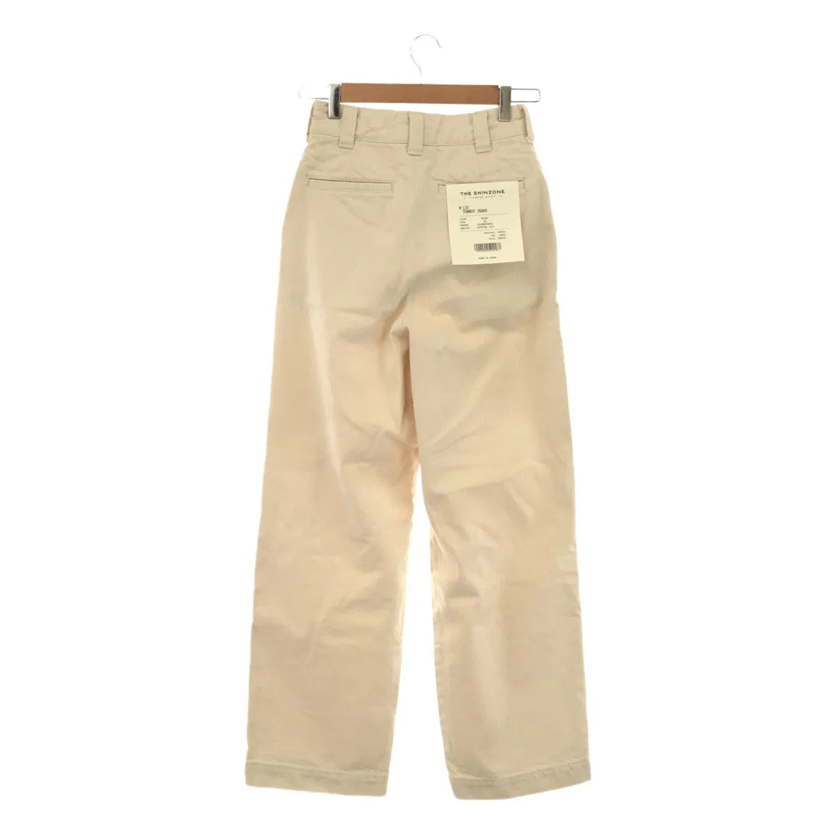 【신품】 Shinzone / 신존 | TOMBOY JEANS 데님 팬츠 | 32 | 에크루 | 여성