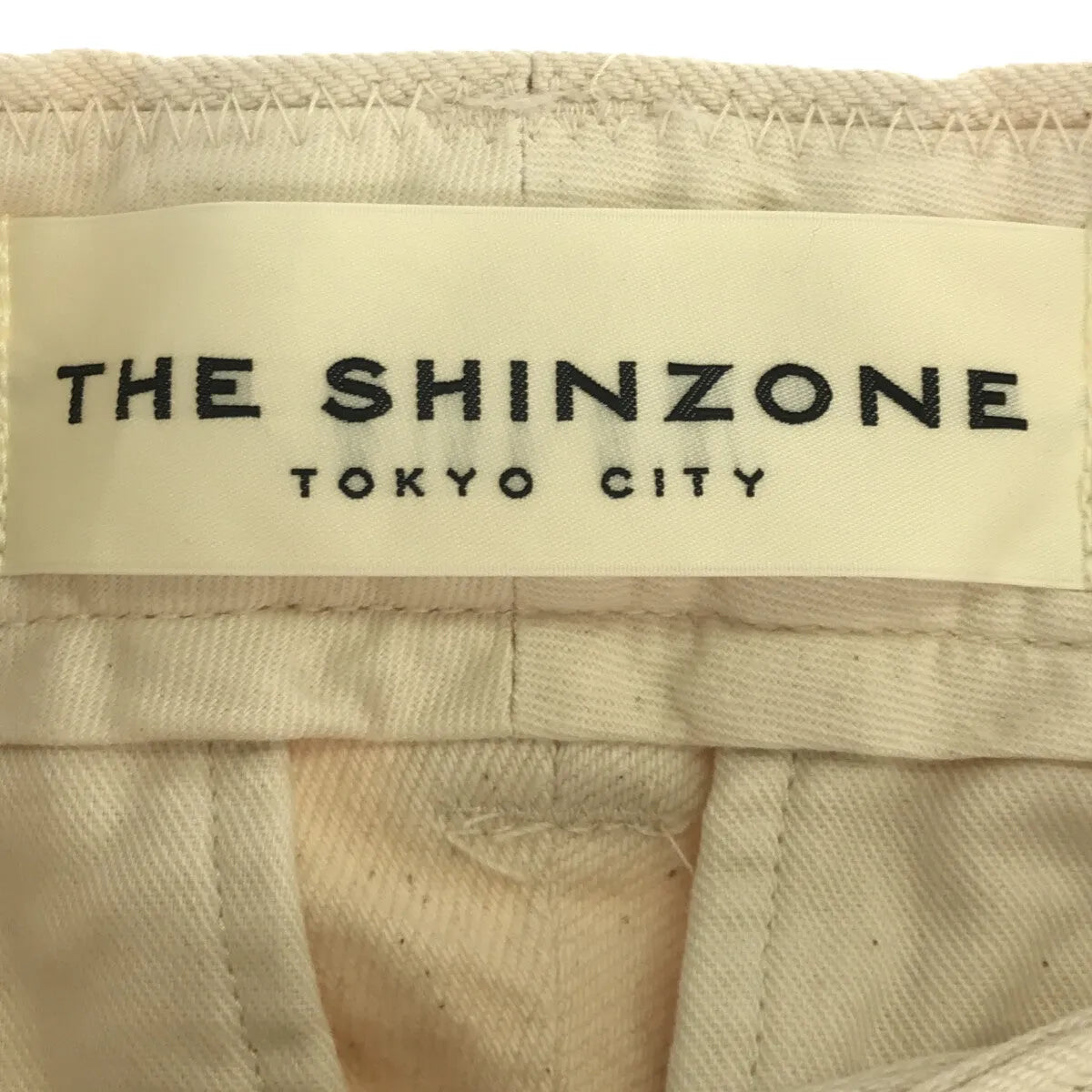 【新品】  Shinzone / シンゾーン | TOMBOY JEANS デニムパンツ | 32 | エクリュ | レディース