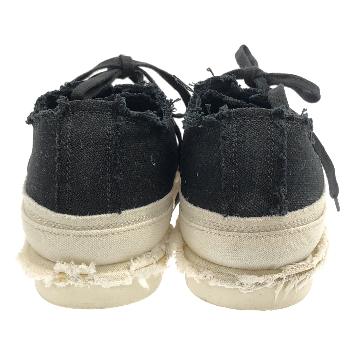 YOHJI YAMAMOTO POUR HOMME | 2025SS | 8/C 帆布 B 低筒繫帶運動鞋 | 尺寸 4 | 男款
