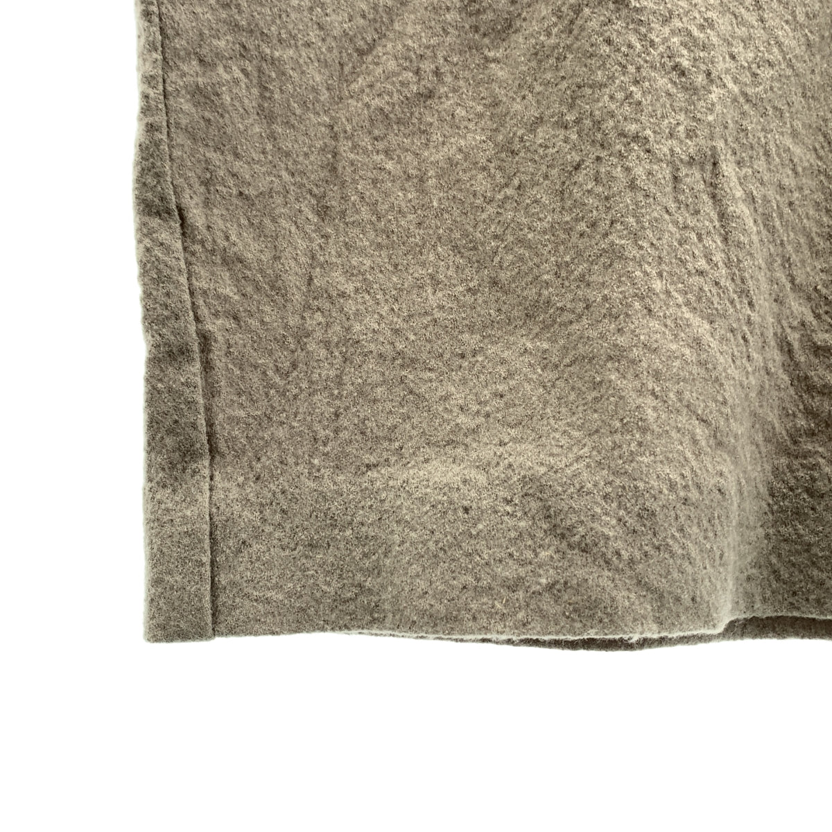 evam eva / エヴァムエヴァ | ウール ドルマン ワンピース | F | カーキ | レディース