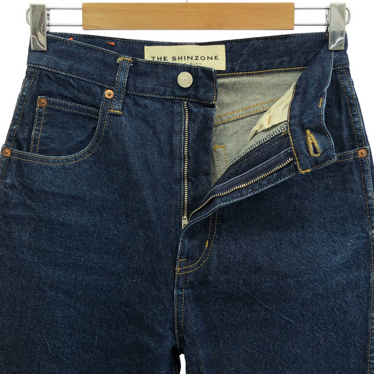 Shinzone / シンゾーン | CARROT DENIM キャロット デニムパンツ | 34 | インディゴ | レディース