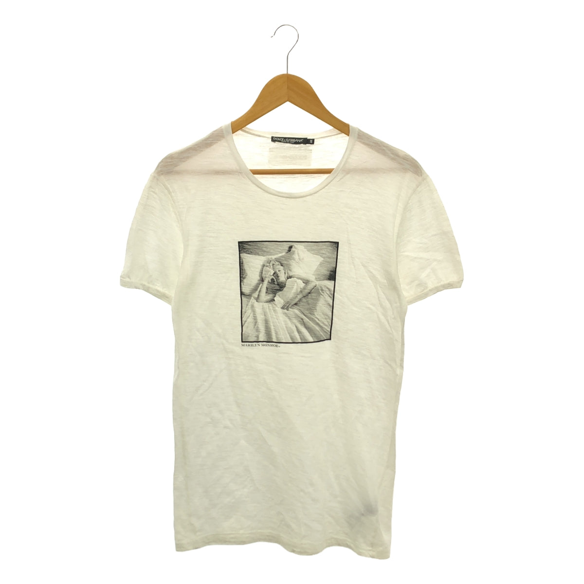 DOLCE &amp; GABBANA / Dolce &amp; Gabbana Dolce &amp; Gabbana | MARILYN MONROE Printed T-shirt | 44 | Men's