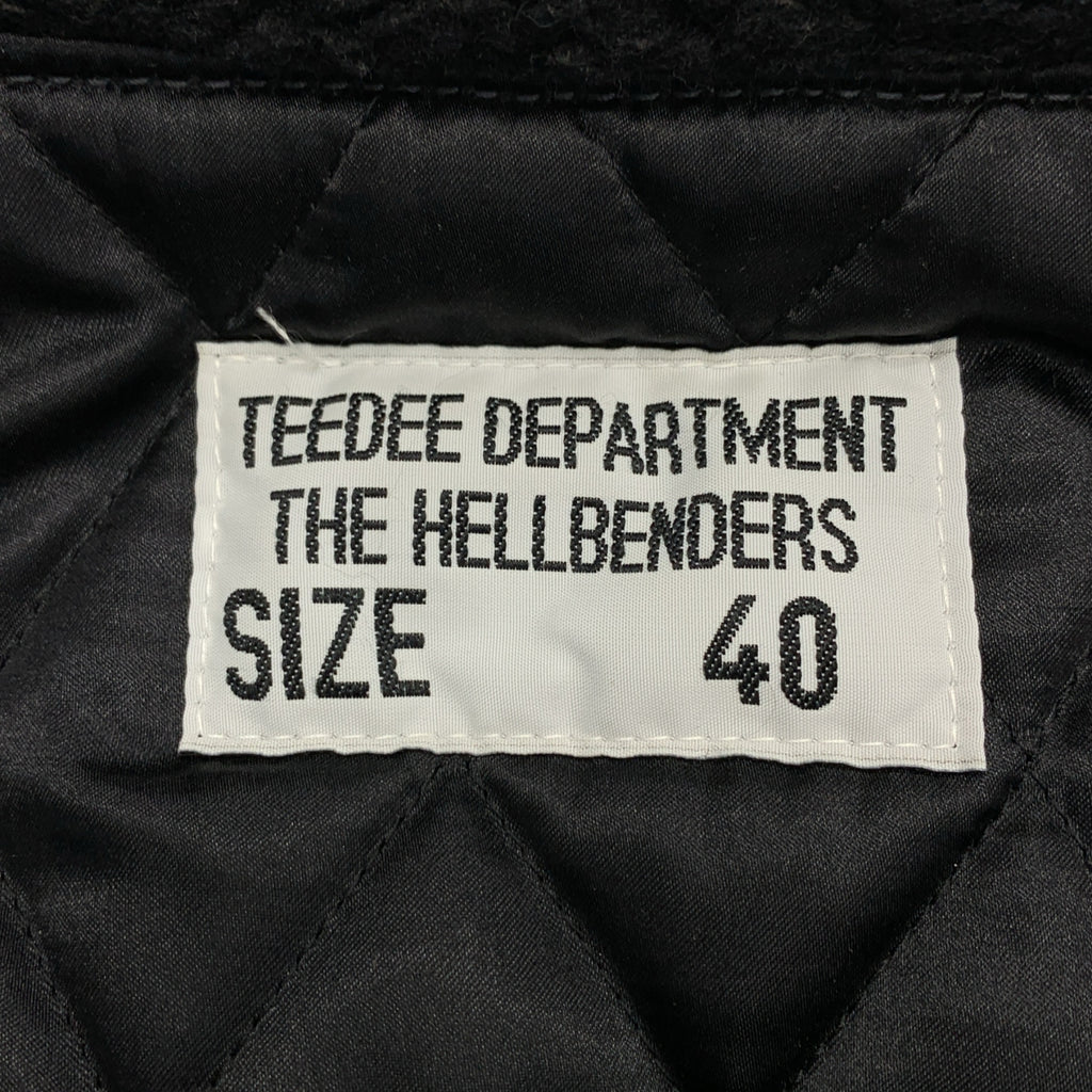 Tee Dee / ティーディー | ウール チェック キルティングジャケット | 40 | メンズ