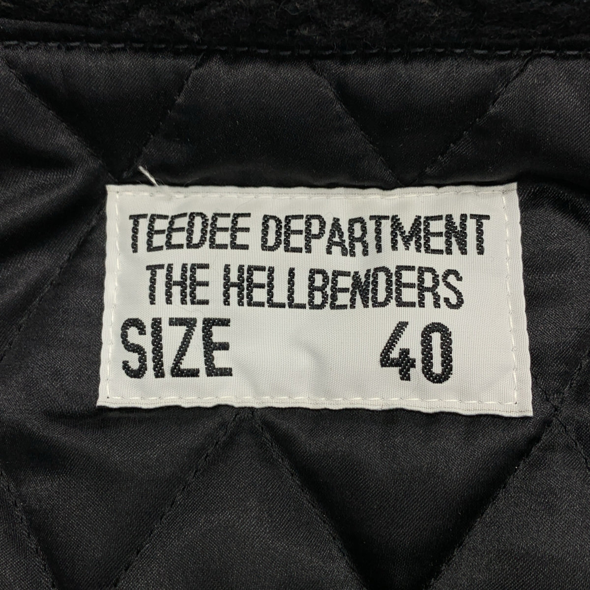 Tee Dee / ティーディー | ウール チェック キルティングジャケット | 40 | メンズ